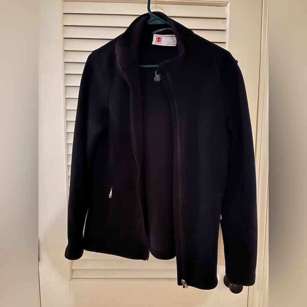 Spyder Black Core Sweater Jacket